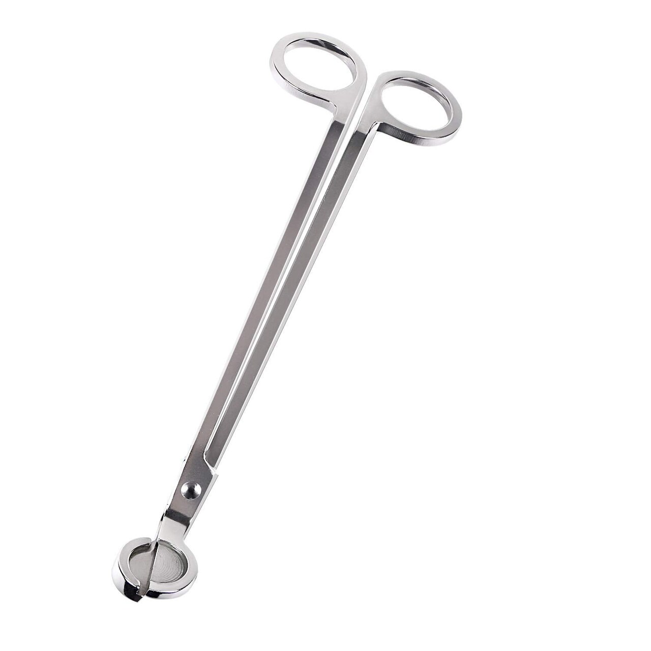Yoodelife Candle Wick Trimmer, Polished Stainless Steel Wick Clipper Cutter - Reaches Deep Into Candles to Cut Spent Wicks, Allow Cleaner Burn and Prevent Soot Buildup
